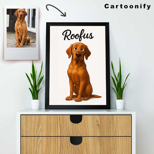 The Ashwood Art Styles Pet Portrait